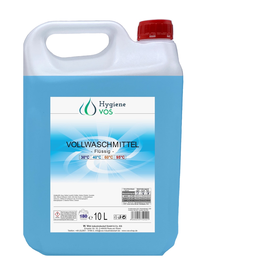 Hygiene Vos Vollwaschmittel flüssig (10 Liter)
