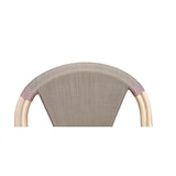 thumbnail of METRO PROFESSIONAL Silla gastro apilable Mesin, aluminio/tejido sintético, 56 x 57 x 85 cm, marrón