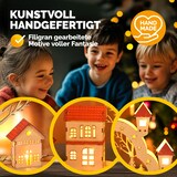 thumbnail of Monzana Schwibbogen Landschaft Holz Hellbraun LED Beleuchtet Weihnachten Deko Weihnachtsbogen Lichterbogen