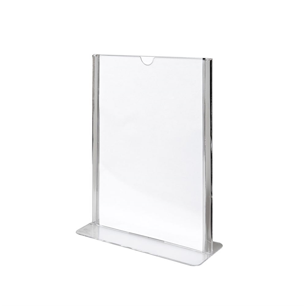 Porta Menús Sobremesa Din-A6  10,5X14,8 Cm Transparente Ps (20 unidades)