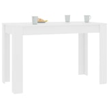 thumbnail of vidaXL Eettafel wit 120×60×76 cm spaanplaat