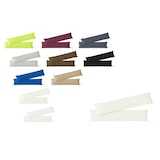 thumbnail of Jersey Kissenbezug Hülle 2 Sparpack Set mit Reißverschluss  hochwertige Qualität 40 x 145 cm natur