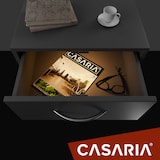 thumbnail of CASARIA® Nachttisch Eloise 54x39x28cm Anthrazit mit LED-Licht