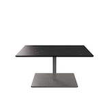 thumbnail of Vierhaus Couchtisch Platte Marmara Nero HPL schwarz,  höhenverstellbar, Metall perlsilberfarbig lackiert, rollbar