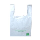 thumbnail of Sac réutilisable recyclable PEBD blanc 54 x 30 x 14 cm x 500 Evenplast - 115720