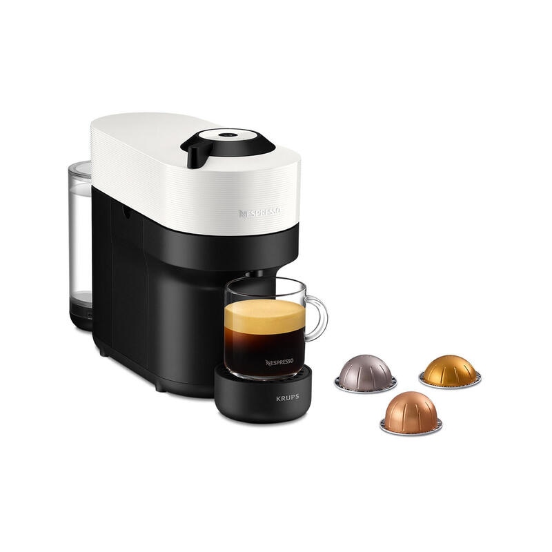 Krups Nespresso Vertuo Pop Coconut White Xn9201, Maquina De Capsulas