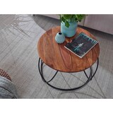 thumbnail of FineBuy Couchtisch Massivholz 60 cm Wohnzimmertisch Sofatisch Rund Tisch Holz