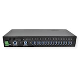 thumbnail of EXSYS EX-1116HMVS HUB USB 3.2 Gen1 a 16 porte con kit per guida DIN Protezione da sovratensione