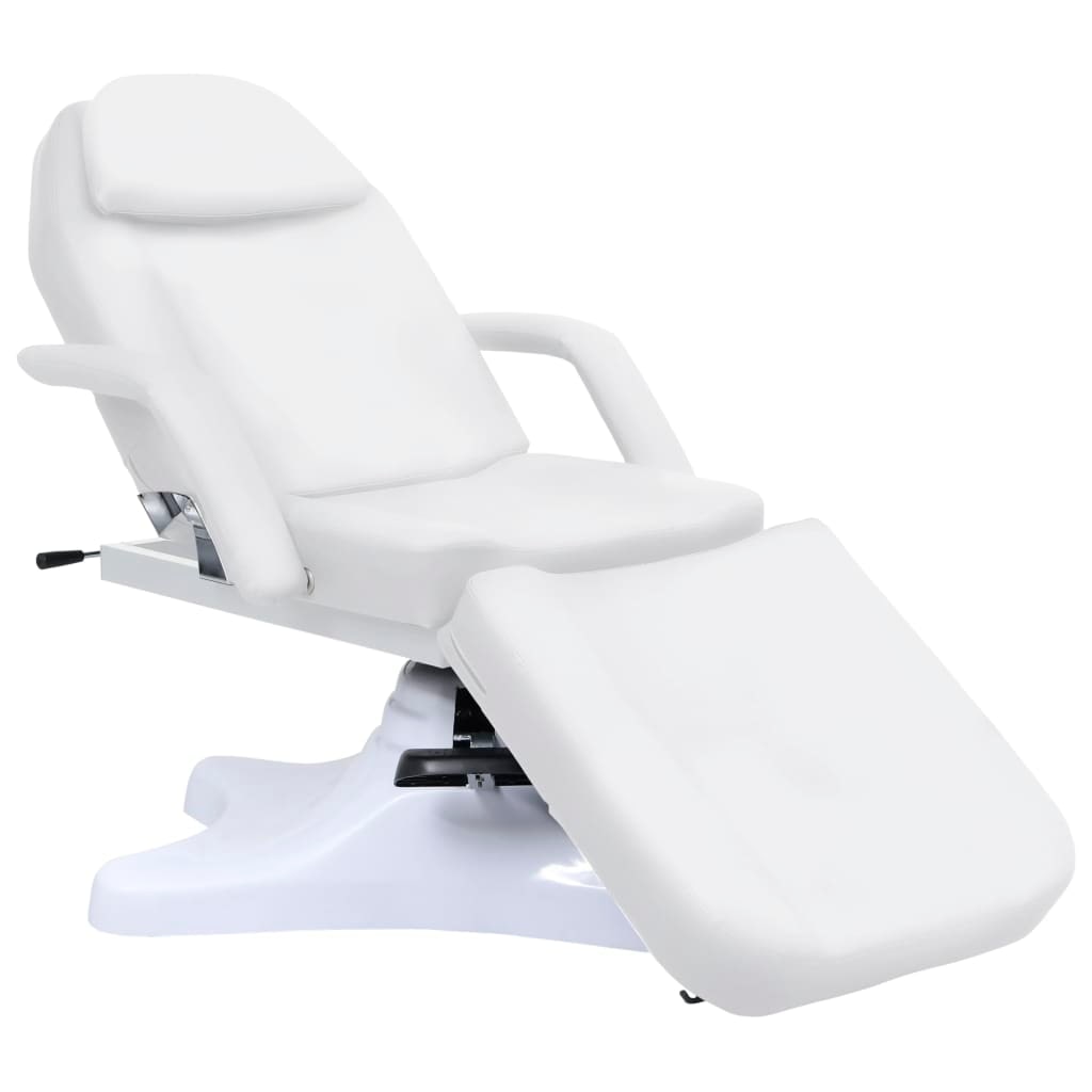 Helloshop26 - Table de massage banc de massage lit de beauté canapé de massage lit cosmétique thérapie cosmétique tatouage blanc 180 02_0001803