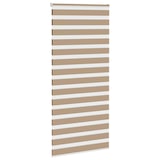 thumbnail of vidaXL Doppelrollo Sandbraun 105x200 cm Stoffbreite 100,9 cm Polyester