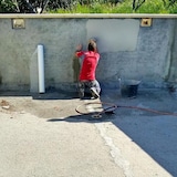 thumbnail of Rete quadrata in fibra di vetro (rotolo 1m x 5m). Impermeabilizzazione e riparazione con vernici, malte, gomma...