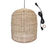 thumbnail of Lumisky Suspension GIACOMO Extérieure Rotin Beige H45cm Rotin Beige