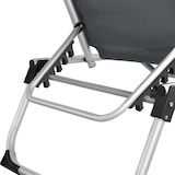 thumbnail of tectake Bain de soleil Aurelie en aluminium, 6 positions - gris -405100