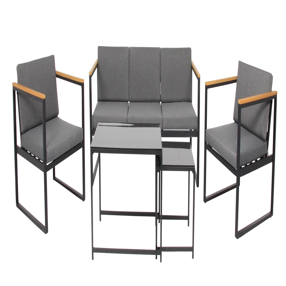 acamp Loungegruppe SPACE 5- teilig