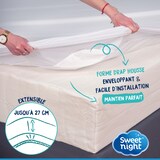 thumbnail of Sweetnight - Protège matelas | Alèse Imperméable et Micro Respirante | Souple et Silencieux | Lavable à 90°C