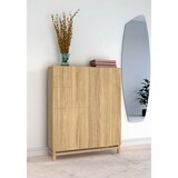 thumbnail of Herdasa, Zapatero modelo LOFOTEN, en melamina color roble dorado