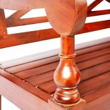 thumbnail of Helloshop26 - Banc de jardin banquette batavia 98 x 50 x 82 cm bois d'acajou massif marron foncé 02_0010924