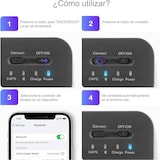 thumbnail of Teclado sem fio portátil, mouse sem fio ultrafino recarregável AIMMIE preto