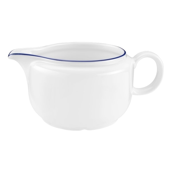 1 x Seltmann Sauciere, Form: Compact, Dekor: 10795  Blaurand
