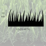 thumbnail of Prato Sintetico Tappeto Erba Artificiale 50 MM 2x25 MT Manto Erboso 50 m2 Finto per Giardino, Sfumature Verde