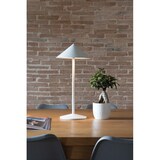 thumbnail of Zafferano Oplaadbare LED-tafellamp Pina L Bureau – 6W, IP65, Touch Dimmer, Magnetische kop, Modern Design voor binnen en buiten – Wit