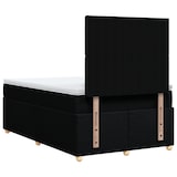 thumbnail of vidaXL Boxspringbett mit Matratze Schwarz 120x190 cm Stoff