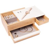 thumbnail of Boite à bijoux tiroir secret Stowit Bois clair Umbra