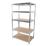 thumbnail of XL Schwerlastregal Werkstattregal Kellerregal verzinkt Steckregal 180x100x60 cm