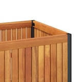 thumbnail of vidaXL Pflanzkübel 110x30x27,5 cm Massivholz Akazie und Stahl