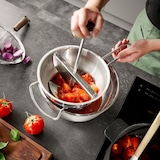 thumbnail of Moulin à légumes flotte lotte avec 3 disques Argent / Métallique Autre forme Acier Inoxydable (inox  Gefu 40.00x21.00 cm