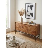 thumbnail of Massivholz Sideboard Sheesham, Industrial-Design, Stauraum. 123x45x70 cm | Kadima Design