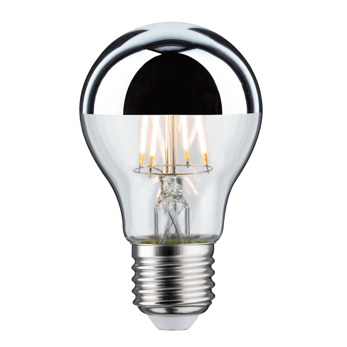 Paulmann Modern Classic Edition Standard 230 V Ampoule LED Calotte réflectrice E27   600lm 6,5W 2700K  Calotte argentée 28670