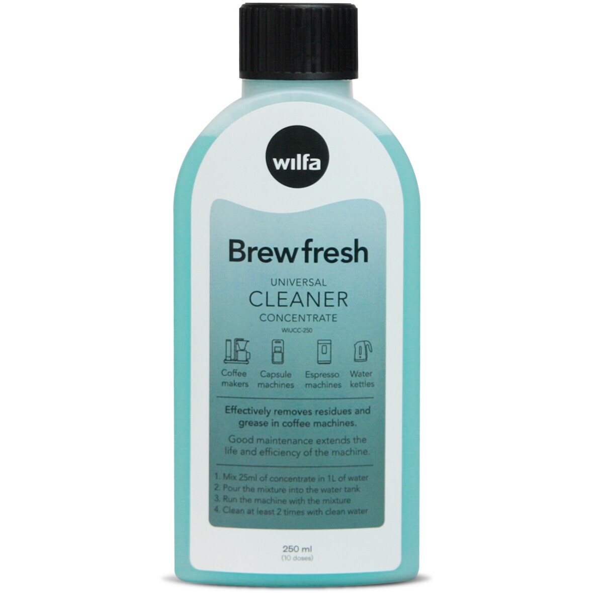 Wilfa Universalreiniger BREWFRESH, 250ml Konzentrat, WIUCC-250