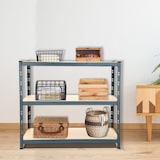 thumbnail of METRO Professional Schwerlastregal KBT140, Metall, 140 x 40 x 140 cm, Fachlast 400 kg, grau