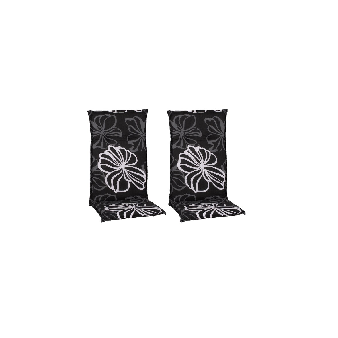 Saumauflage im 2er Set Hochlehner schwarz, weiß