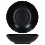 thumbnail of 12tlg Tafelservice Panther matt schwarz für 6 Personen aus Steingut – 161947 + 161948