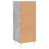 thumbnail of vidaXL Sideboard Betongrau 34,5x34x90 cm Holzwerkstoff