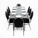 thumbnail of Bolero ABS rechthoekige inklapbare tafel 1,83m