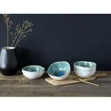 thumbnail of CreaTable Yuki Grün-blau Mehrzweckschale 4-tlg Steinzeug