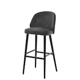 thumbnail of Tabouret chris Gris anthracite, 105 x 77 x 57 cm, France Mobilier Chr