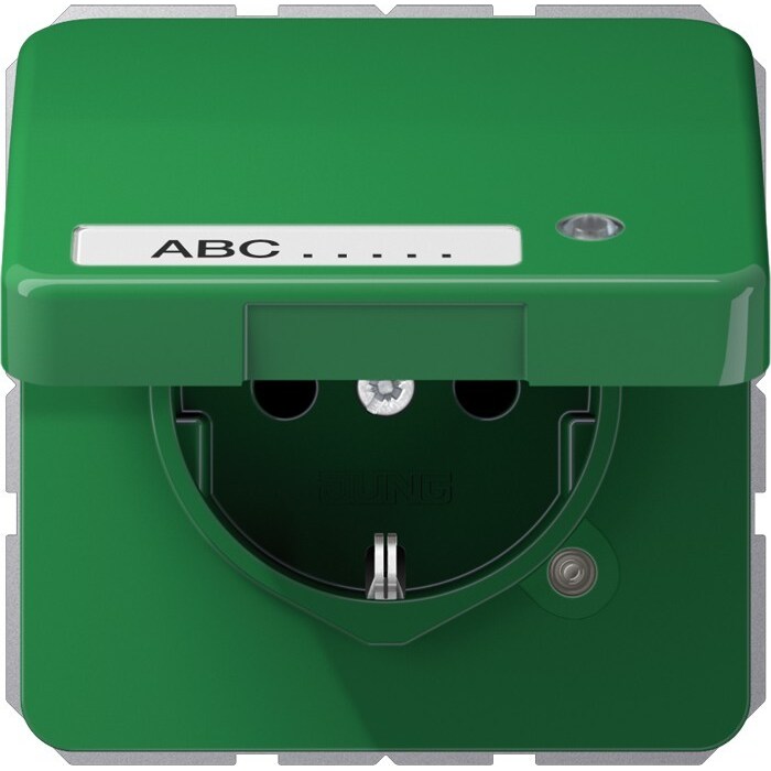Jung SCHUKO-Steckdose 16A 250V CD 1520 NAKLKO GN CD1520NAKLKOGN