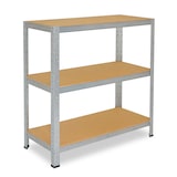 thumbnail of shelfplaza HOME 90x50x40 cm Schwerlastregal in verzinkt mit 3 Böden und 175 kg Traglast pro Boden