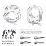 thumbnail of BEARWARE Türklinkenpuffer 6er Set - Türgriffpuffer, Türstopper, Stoßfänger 25 x 32 mm