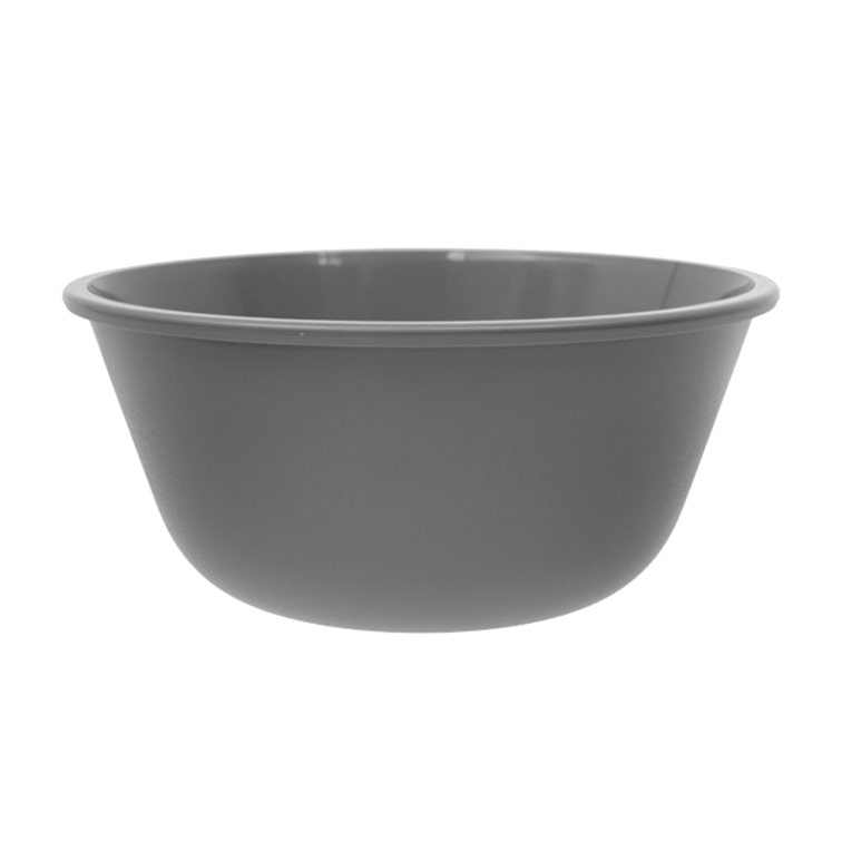 MONOUSO - Wiederverwendbare Durable Schale PP „Revolve“ Grau 700ml Ø14,8cm (160 Stück)