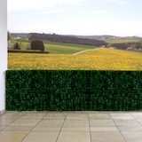 thumbnail of Décoshop26 - Brise-vue pour balcon protection contre le vent pour clôture de balcon terrasse 500x100  cm feuille foncée 04_0005944