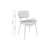 thumbnail of Matelpro - Chaise de brasserie en simili marron vintage Stan (lot de 2) - Marron vintage