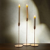 thumbnail of Stabkerzenhalter roségold 3er Set Kerzenständer Tafelkerzenhalter Kerzenhalter