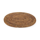 thumbnail of Bazar Bizar Ovale placemat van rotan 40x30 cm naturel bruin - Set van 6