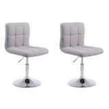 thumbnail of Set 2 Sedie Lounge Palma V2 in tessuto grigio