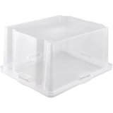 thumbnail of Keeeper - Caja de Almacenaje de Polipropileno con Asas 44L en color Transparente 52x43x26cm - Colección Franz